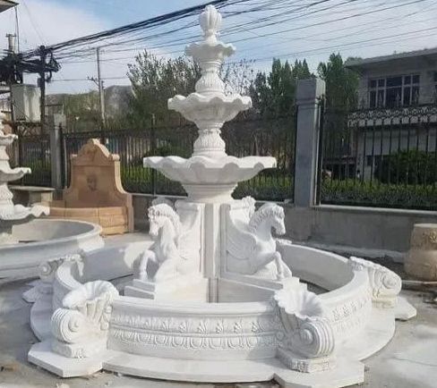 Marble Fountain Construction
